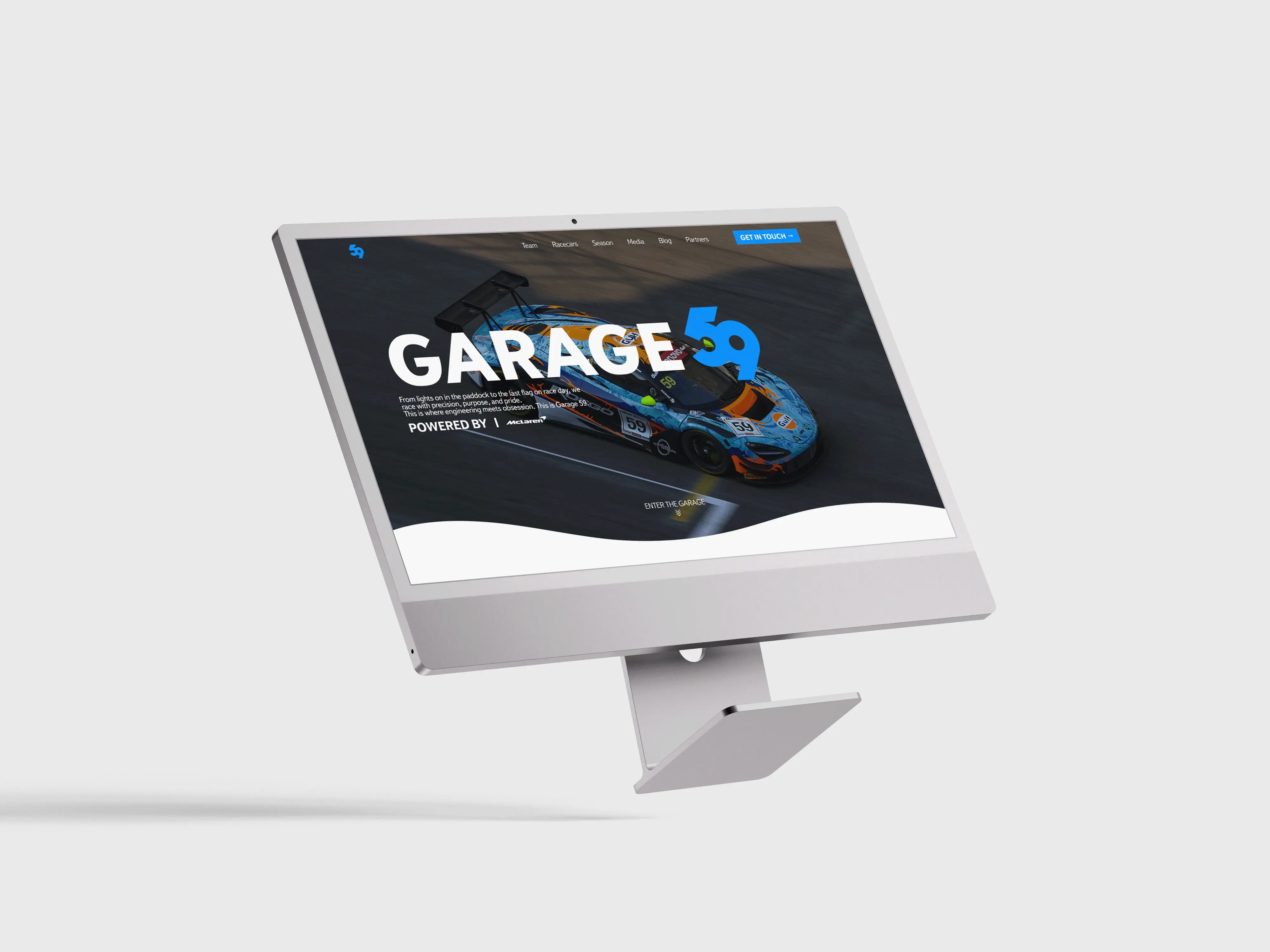Garage 59 Hero Mockup