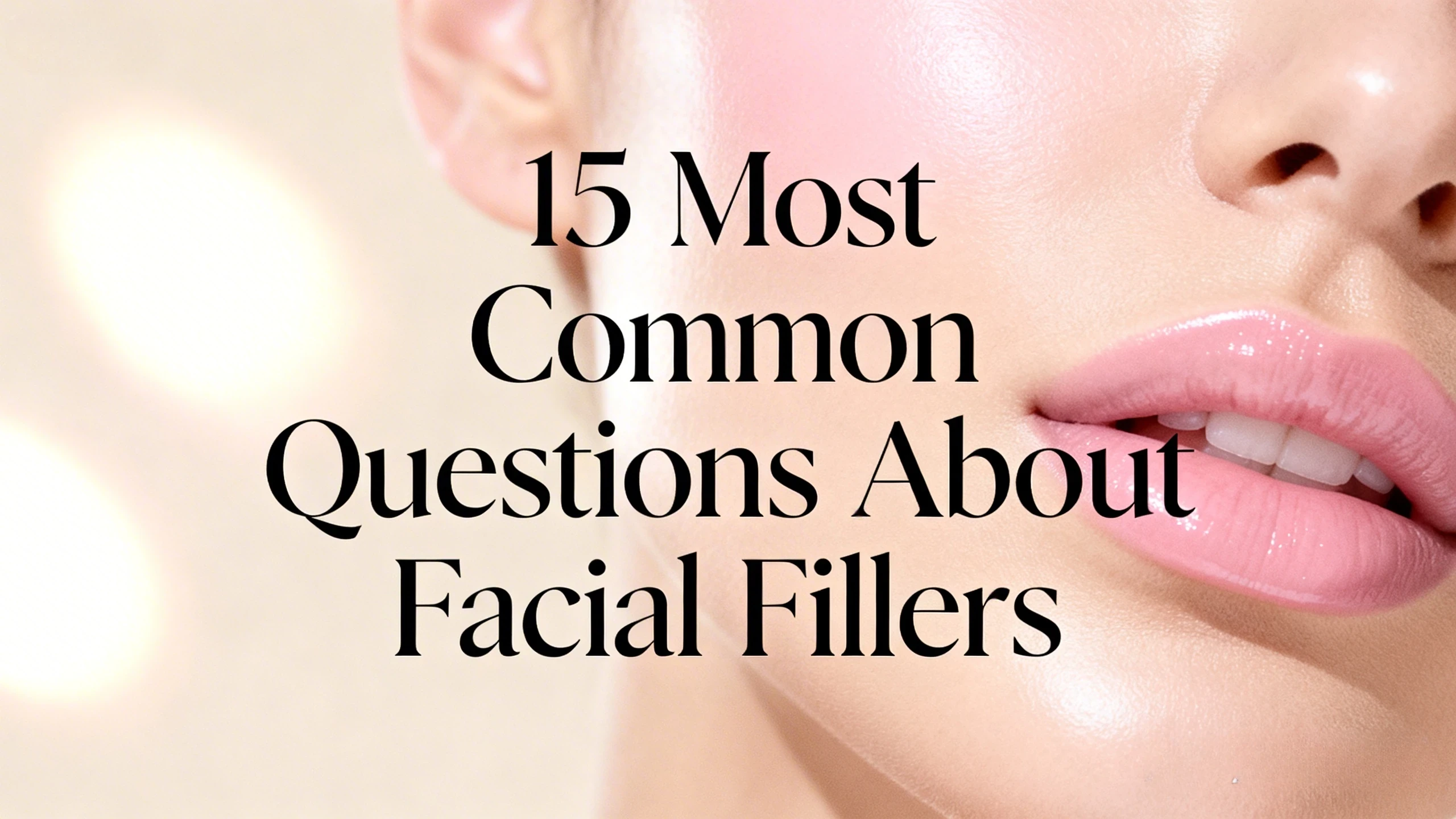 Most Common Questions About Facial Fillers