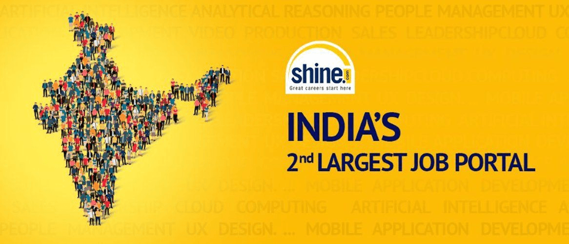 Shine is India's 2nd largest job portal