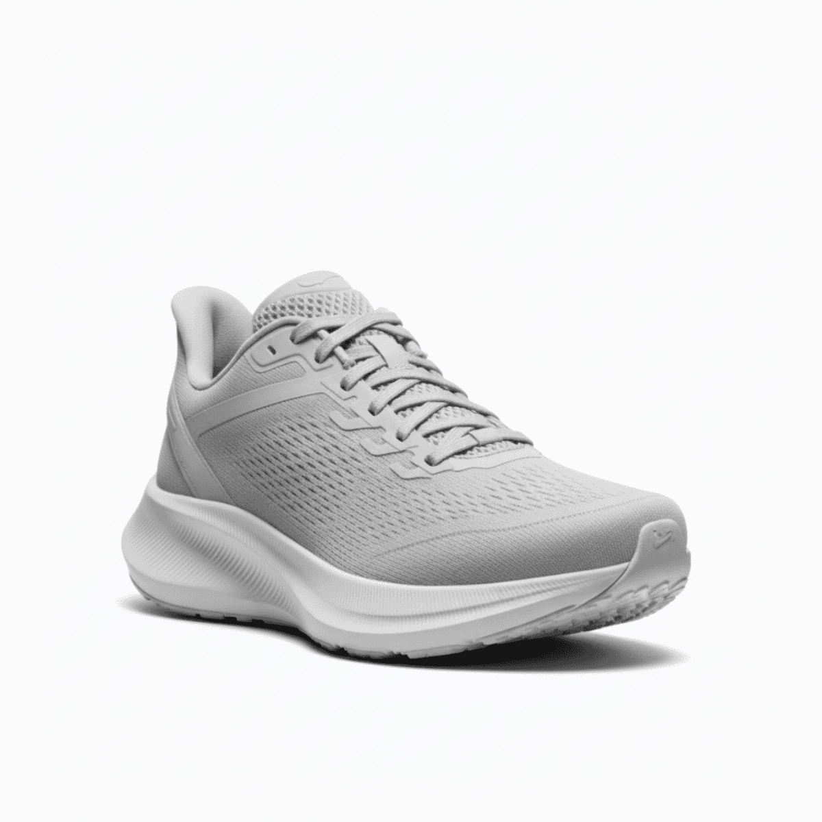 Gray Corbell Air O Flex men's sneaker with breathable mesh upper and cushioned sole.