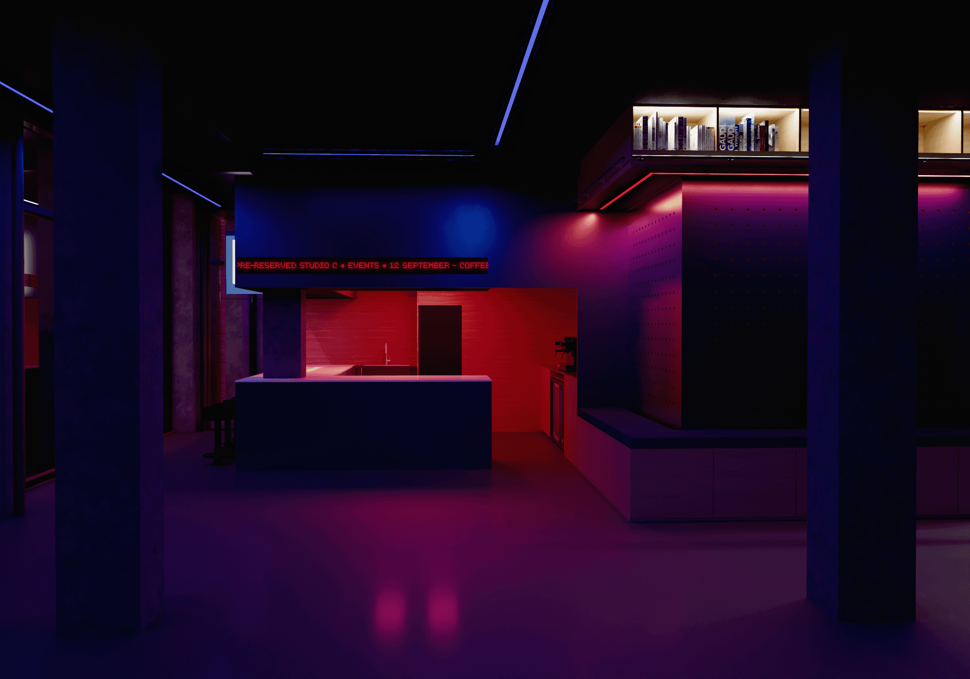 Image showcasing prototype for Studio C