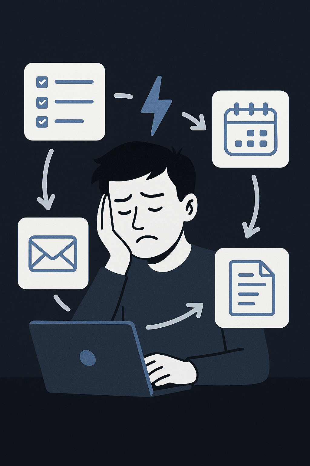 Employee not able to be productive because of the number of tools required to accomplish something