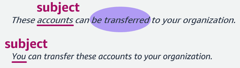 Different ways to put the customer first in your sentence