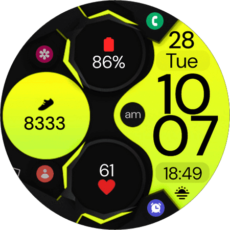 Watch Face for Wear OS watches