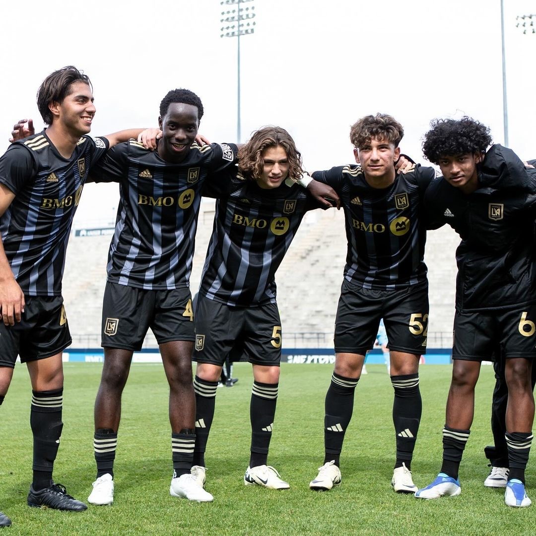 Pregame Huddle At LAFC Home Game