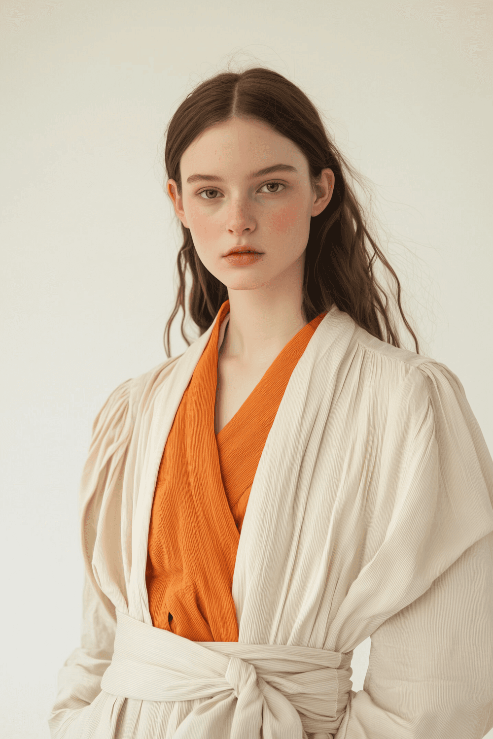 Boxy cotton twill blazer