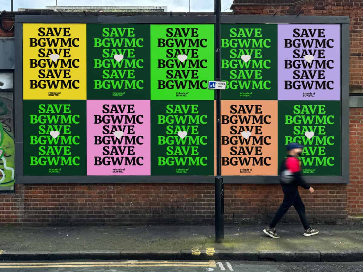 Save BGWMC campaign billboard