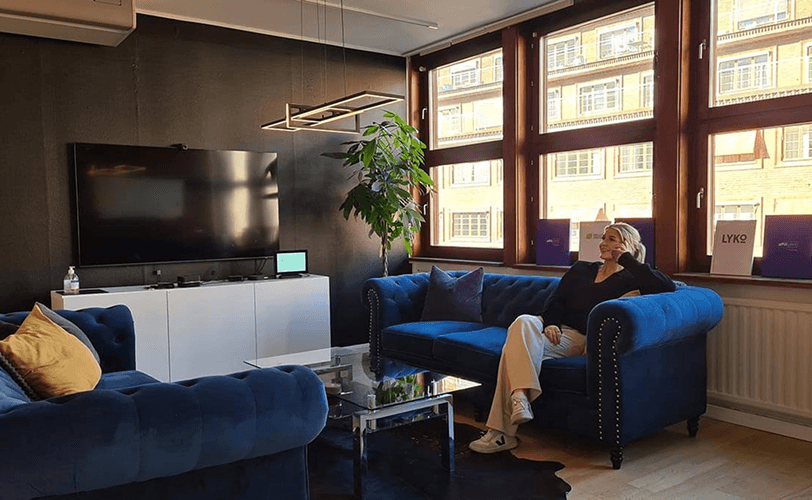 Modern Sovendus office in Stockholm, Sweden