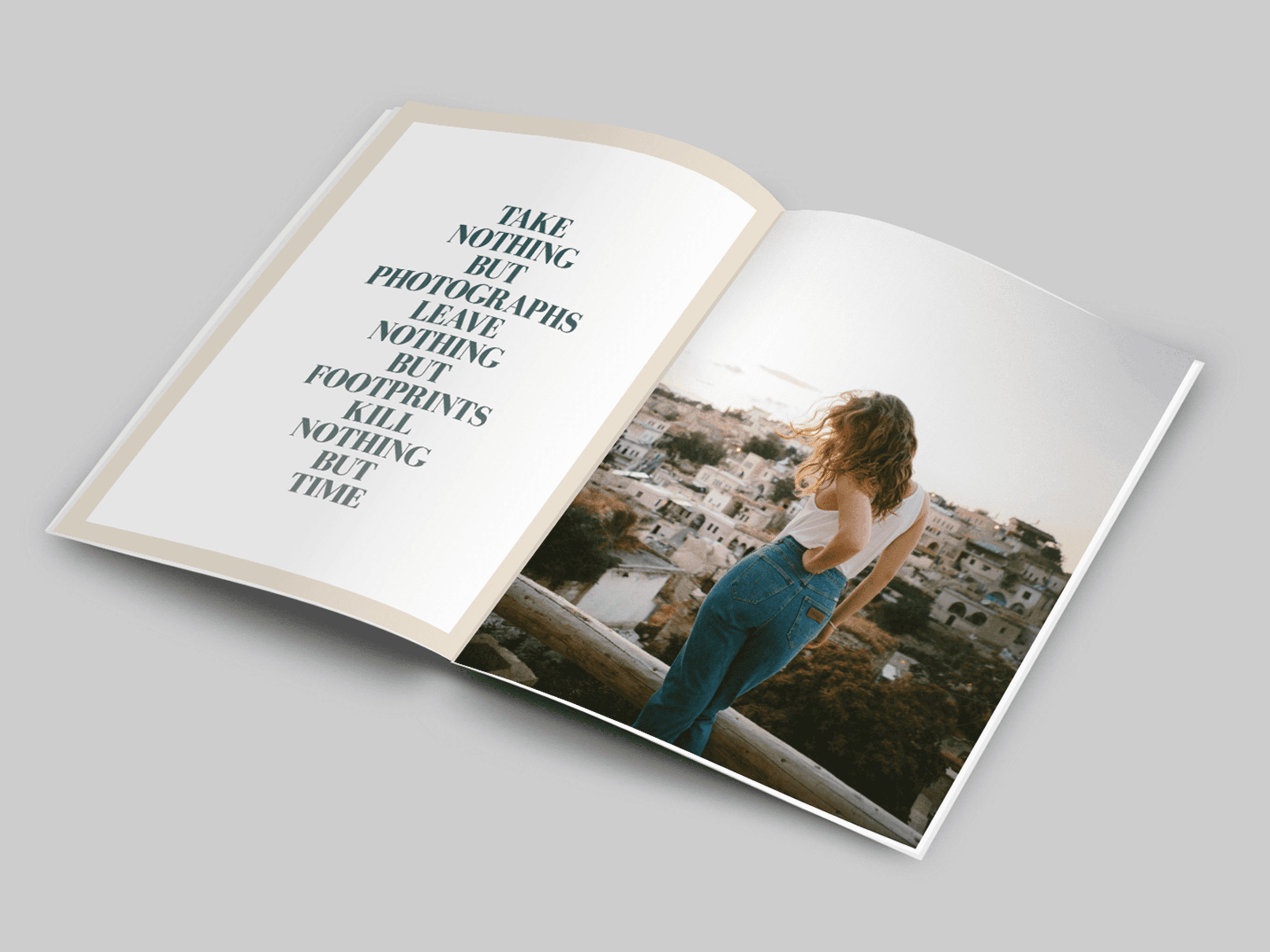 Smoke and Honey Zine - inside