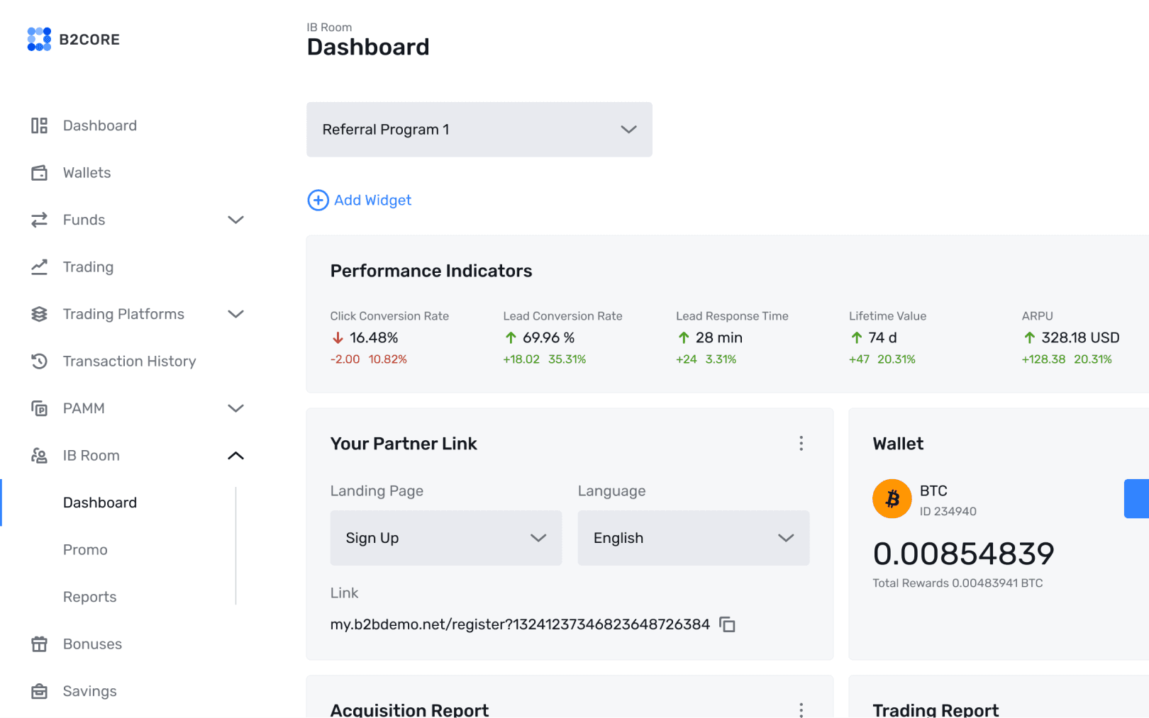 Extended Partner Analytics