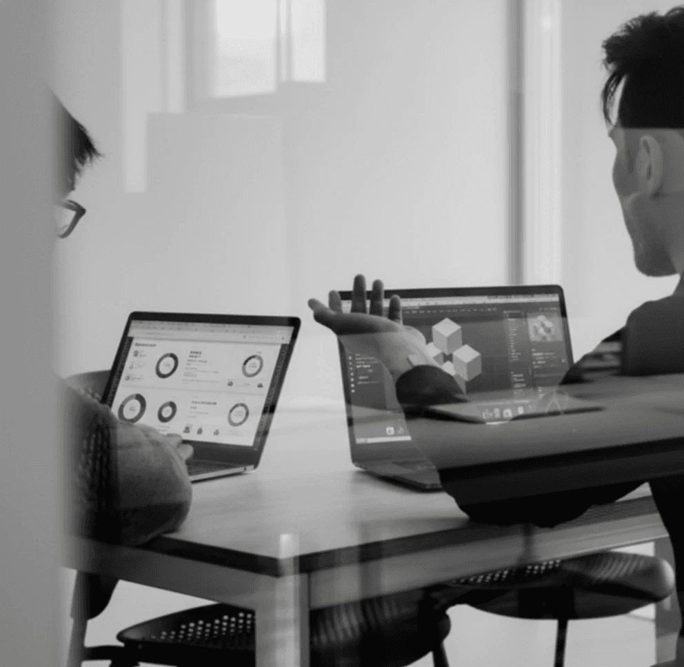 man using MacBook