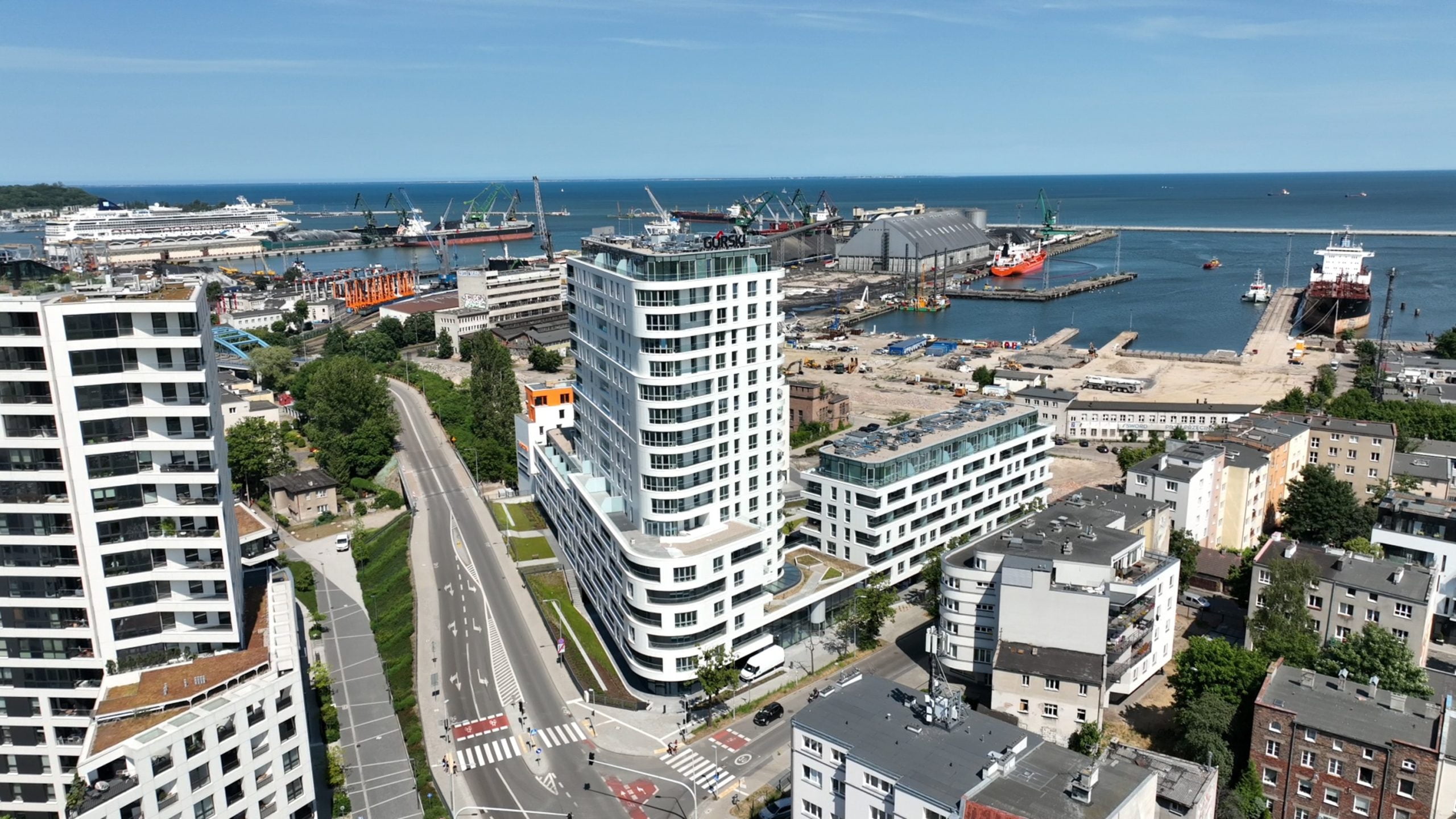 Apartament Gdynia Centrum marina morze 