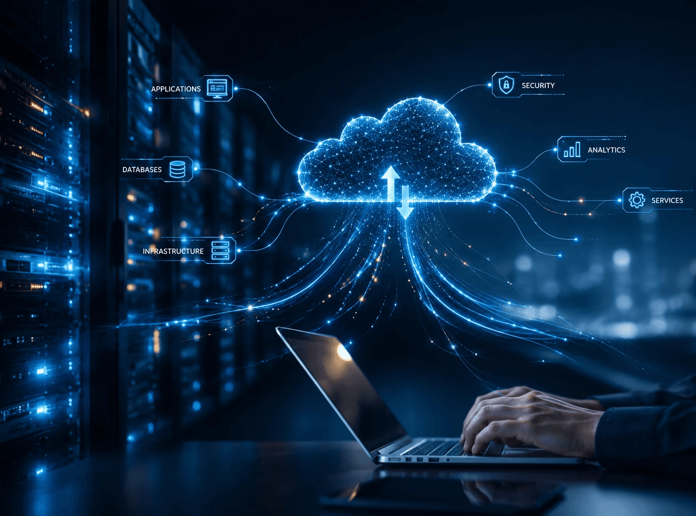 futuristic cloud