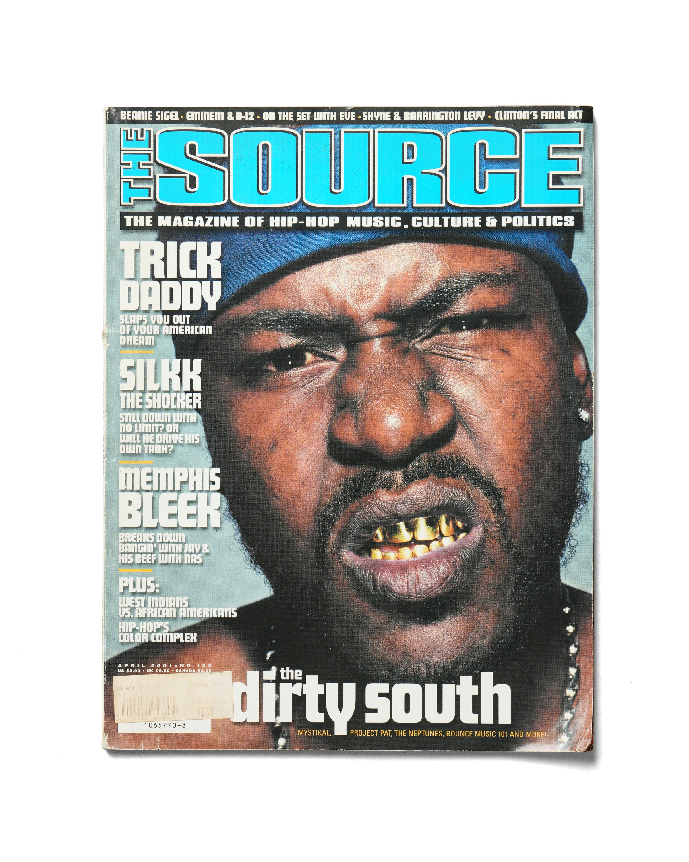 The Source - April 2001 - Front Cover