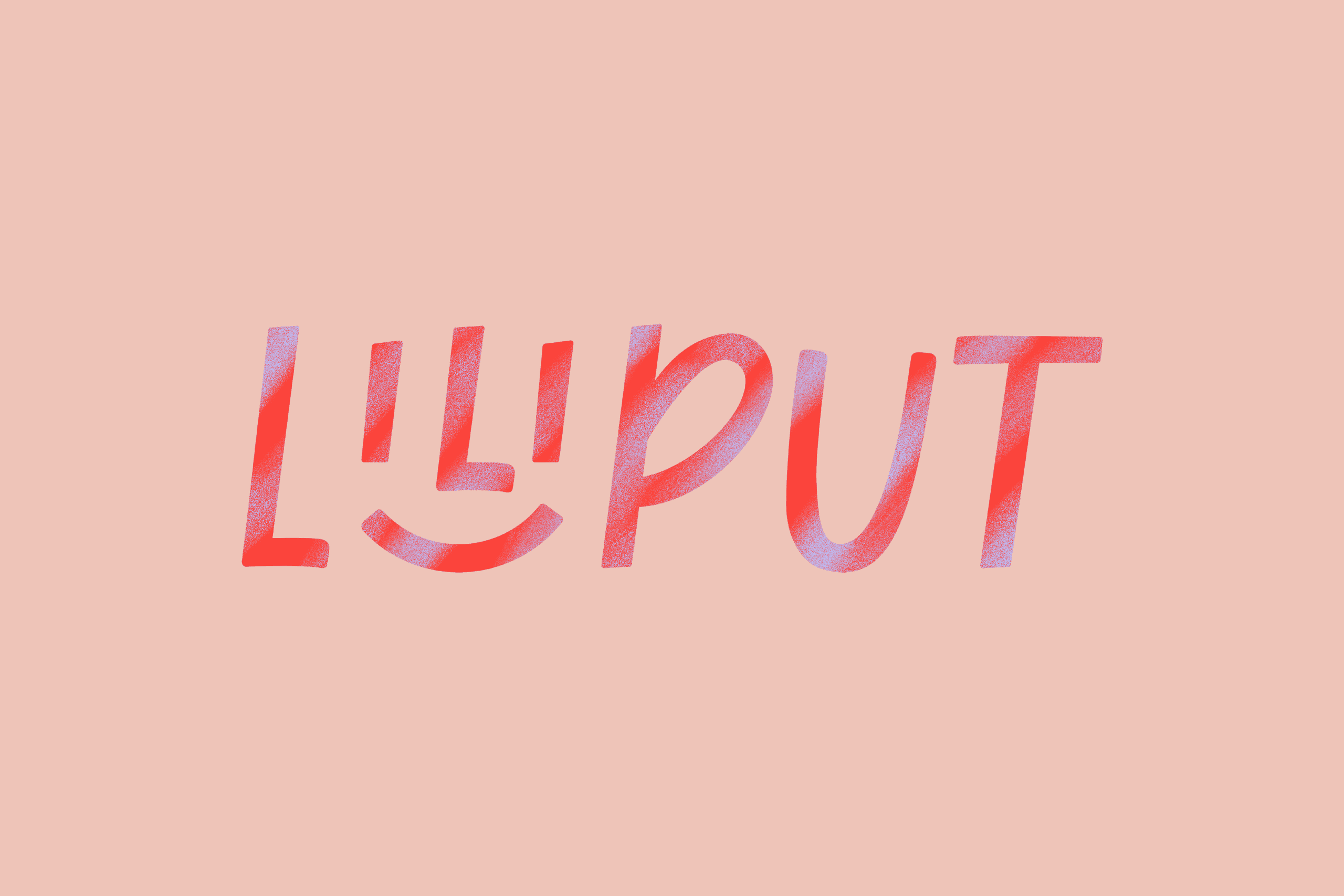 A collection of mobile app interfaces and marketing materials for "Liliput," an online marketplace for collectible dolls. The images feature colorful designs, illustrations of figures, and promotional text highlighting the app's social sharing features and shopping experiences.