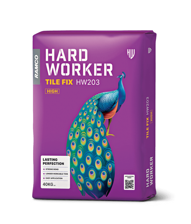 Hard Worker Tile Adhesive - High for large format vitrified tiles, tile-on-tile.