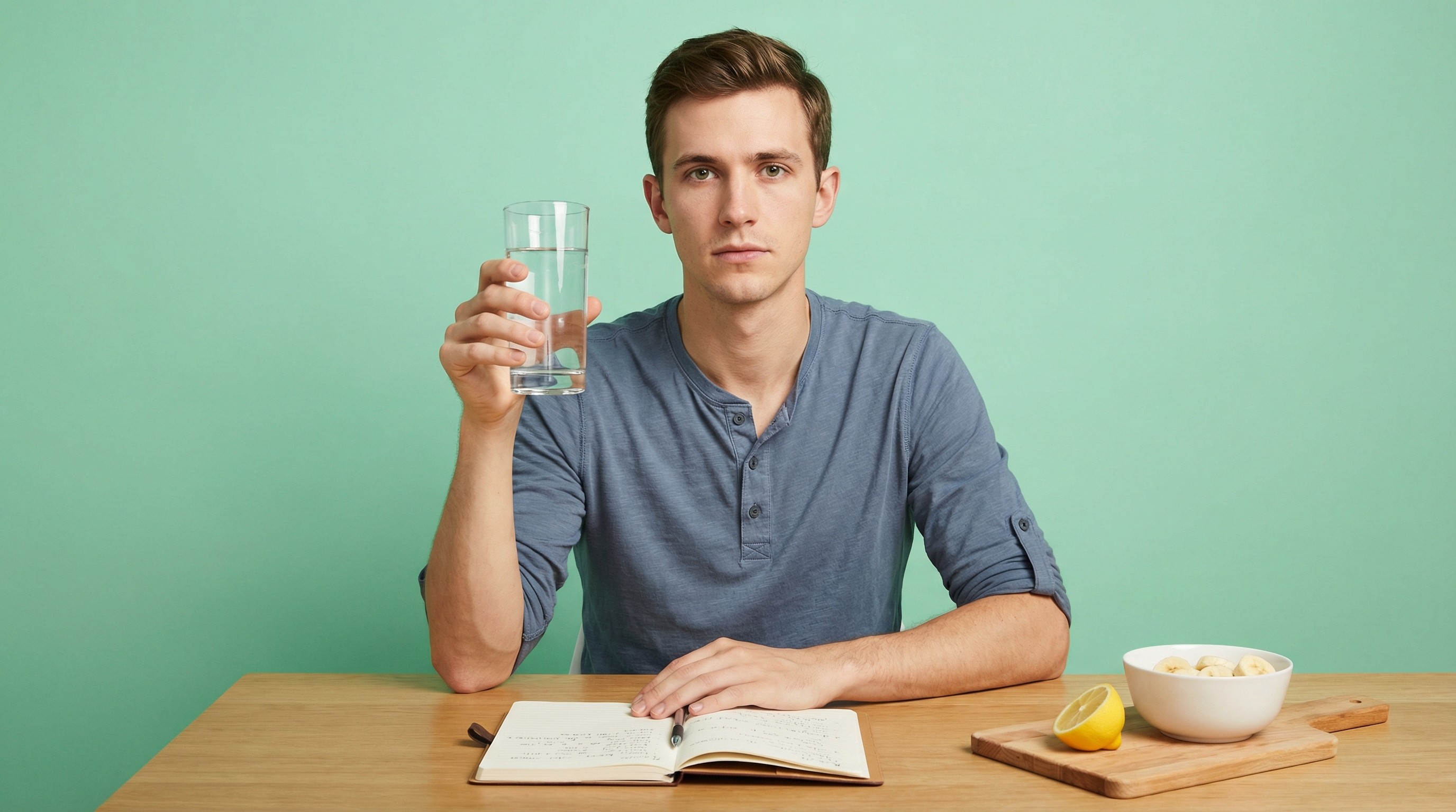 Close-up of lush, dark green leaves, some glossy and wet, against a muted background.