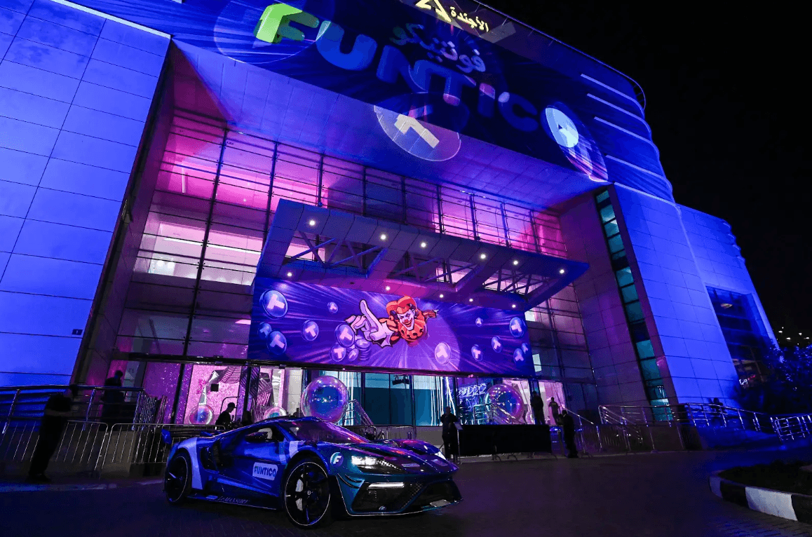 The marketing of the Funtico launch party at The Agenda in Dubai Media City was overseen by ARENA Capital