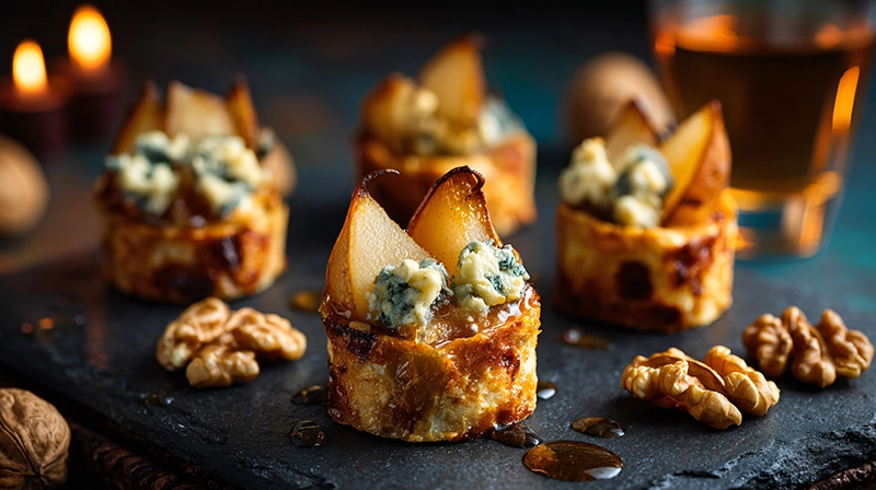 kremu Deska serów i przystawek z Kremem z Gorczycy z Miodem Konik