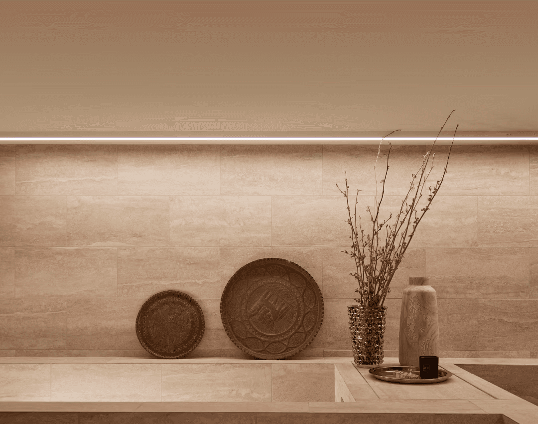 Spacious yoga studio with clean floors and calming ambiance.