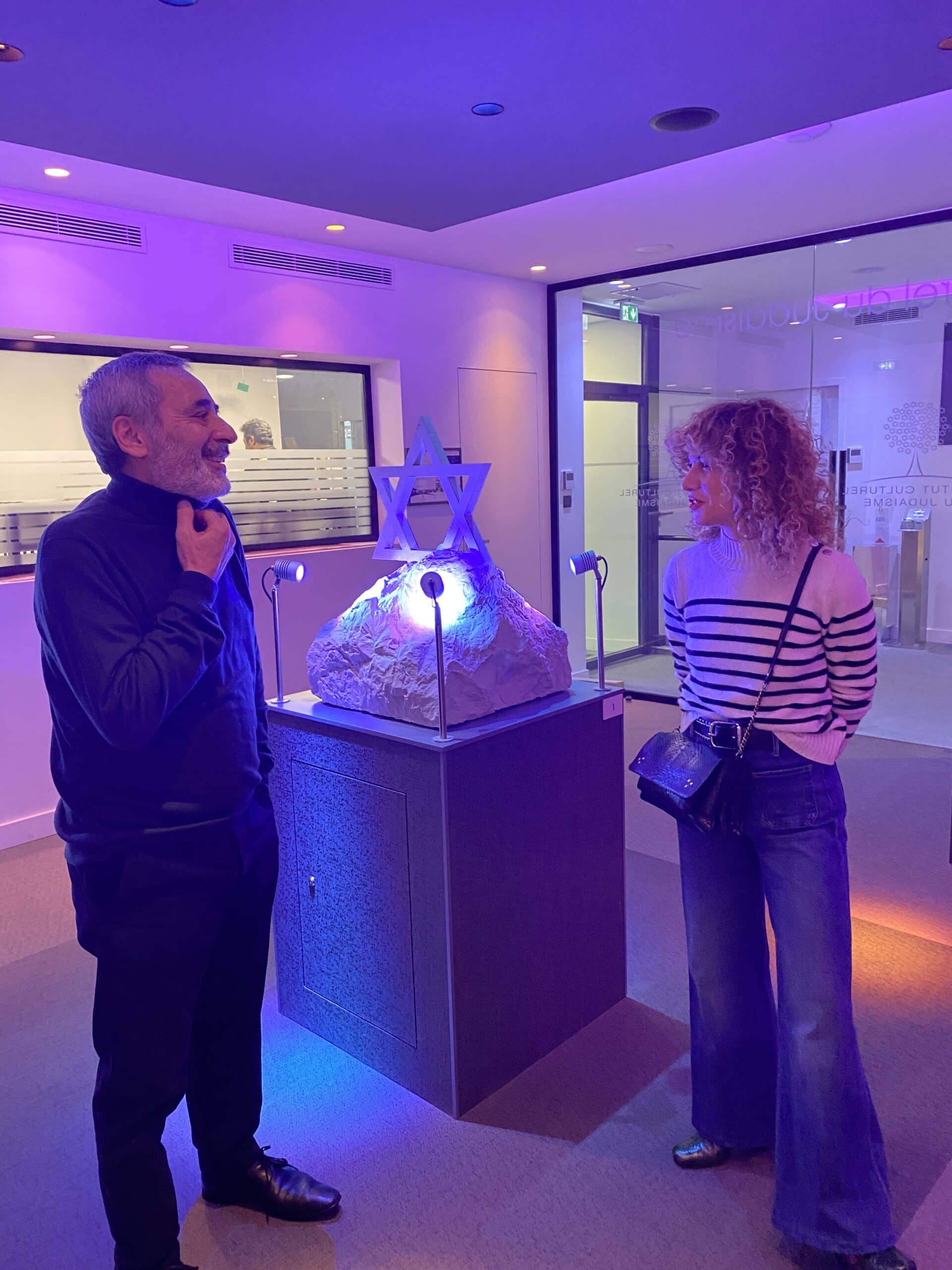 Abnousse Shalmani et Henri Fitouchi