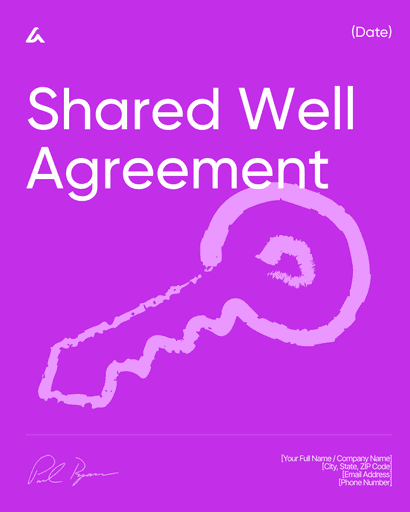 Shared Well Agreement
