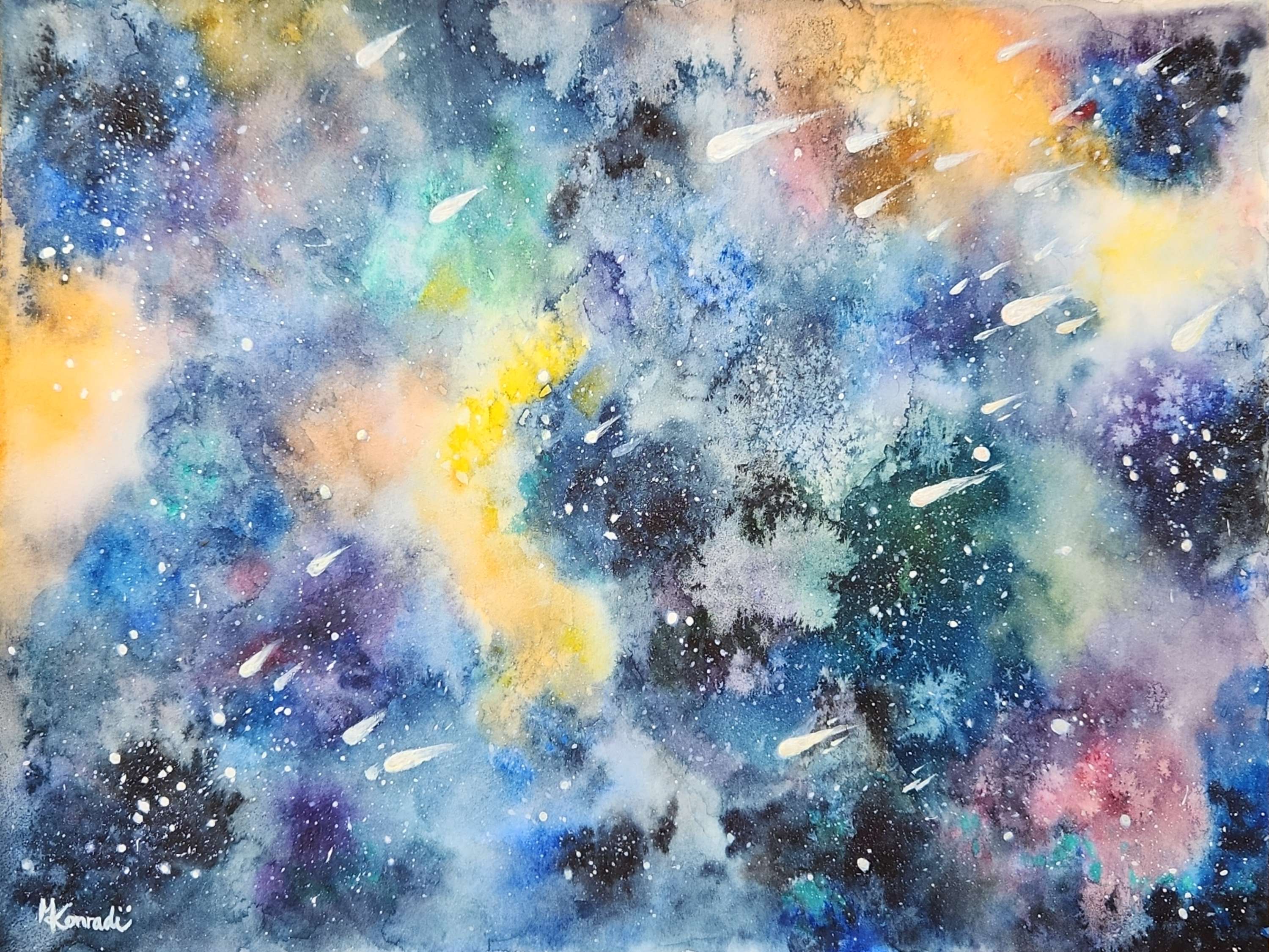 A fast black sports car races down the highway.