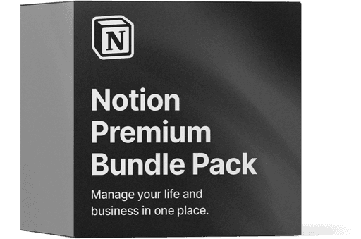 Notion Premium Bundle Pack