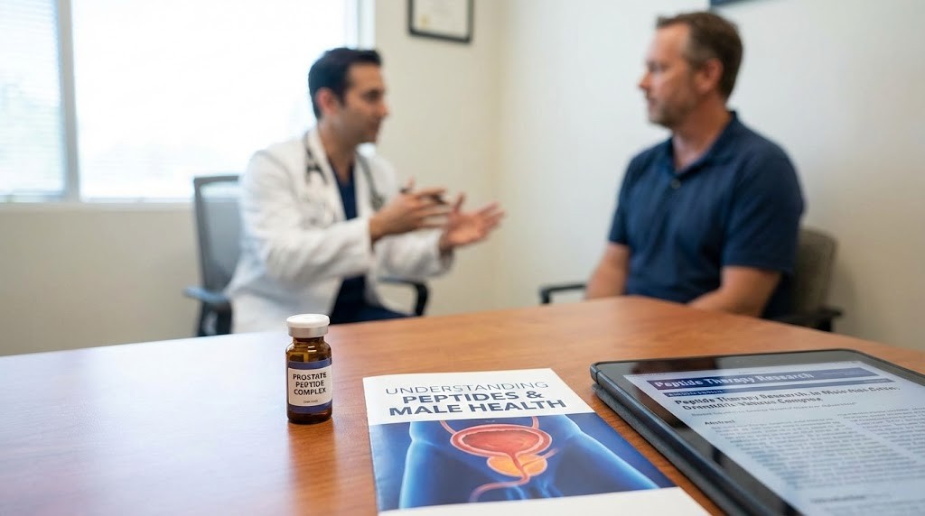 Peptides for prostate health