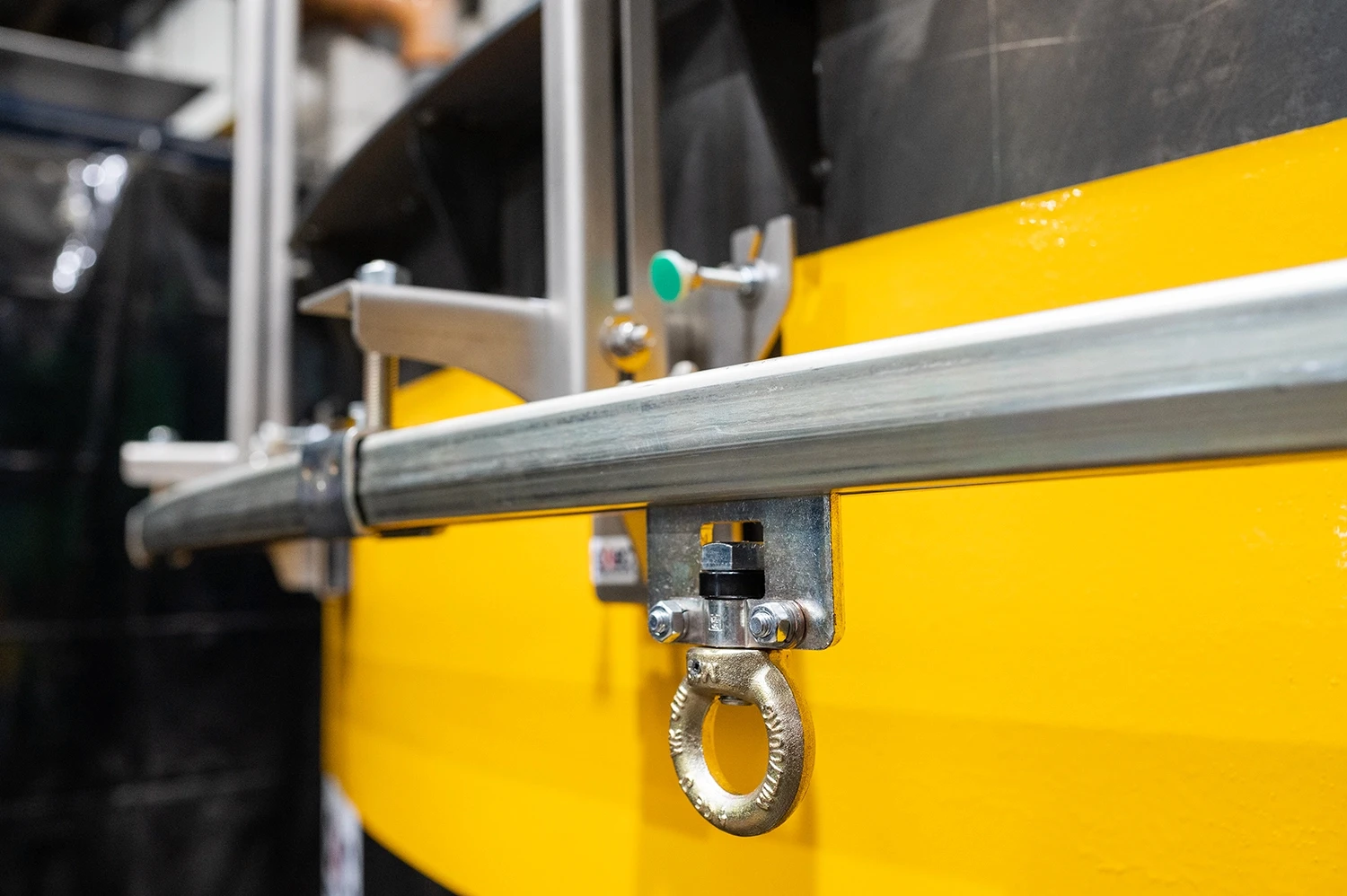 Close Up Image of a CASC C-Rail in use