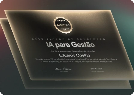 Certificado IA para Gestão