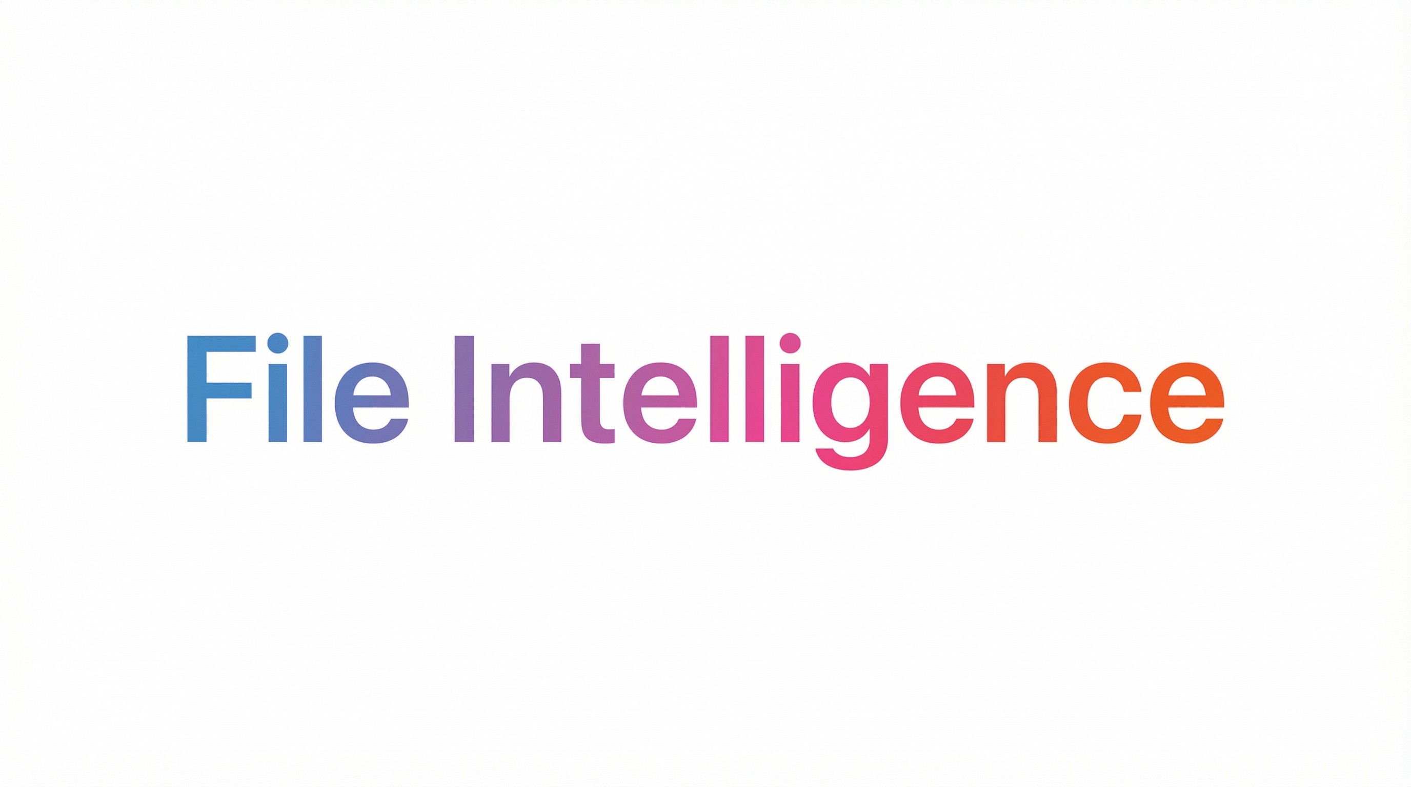 File Intelligence on Your Mac
