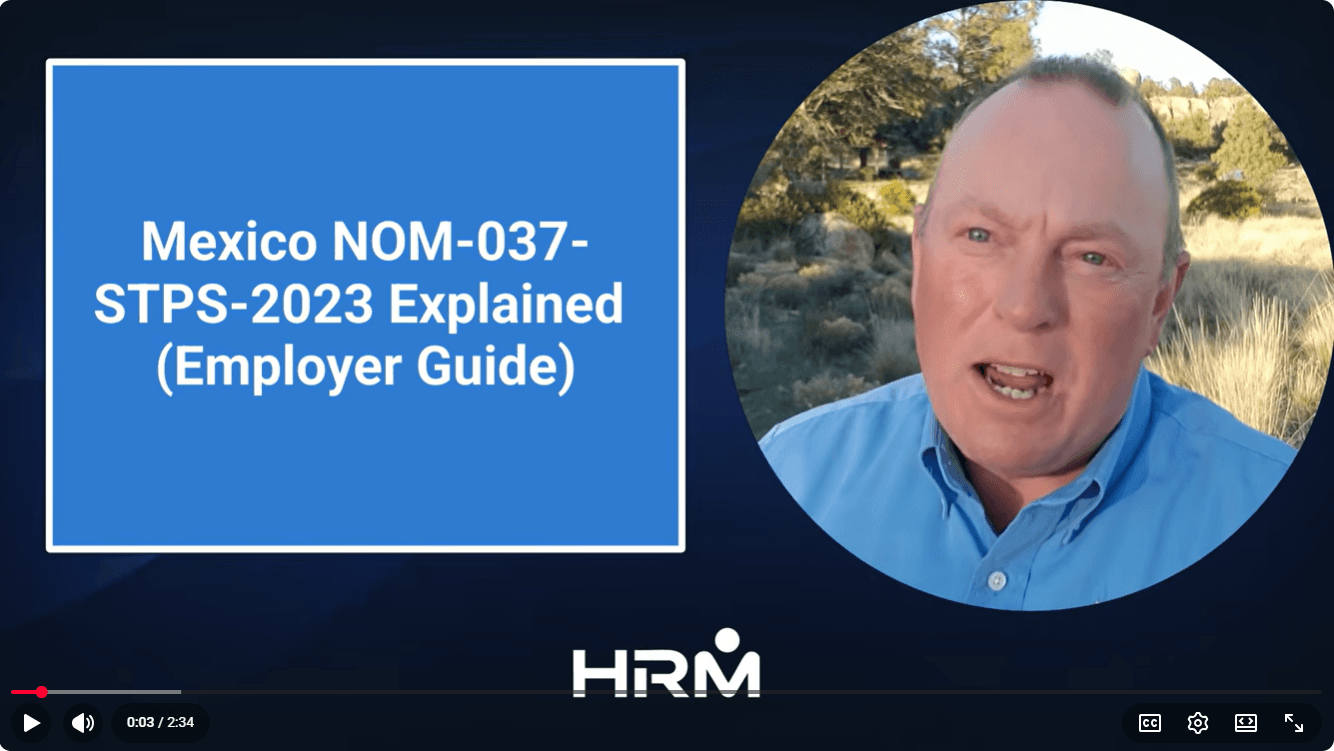 NOM 037 Mexico: Mexico EOR