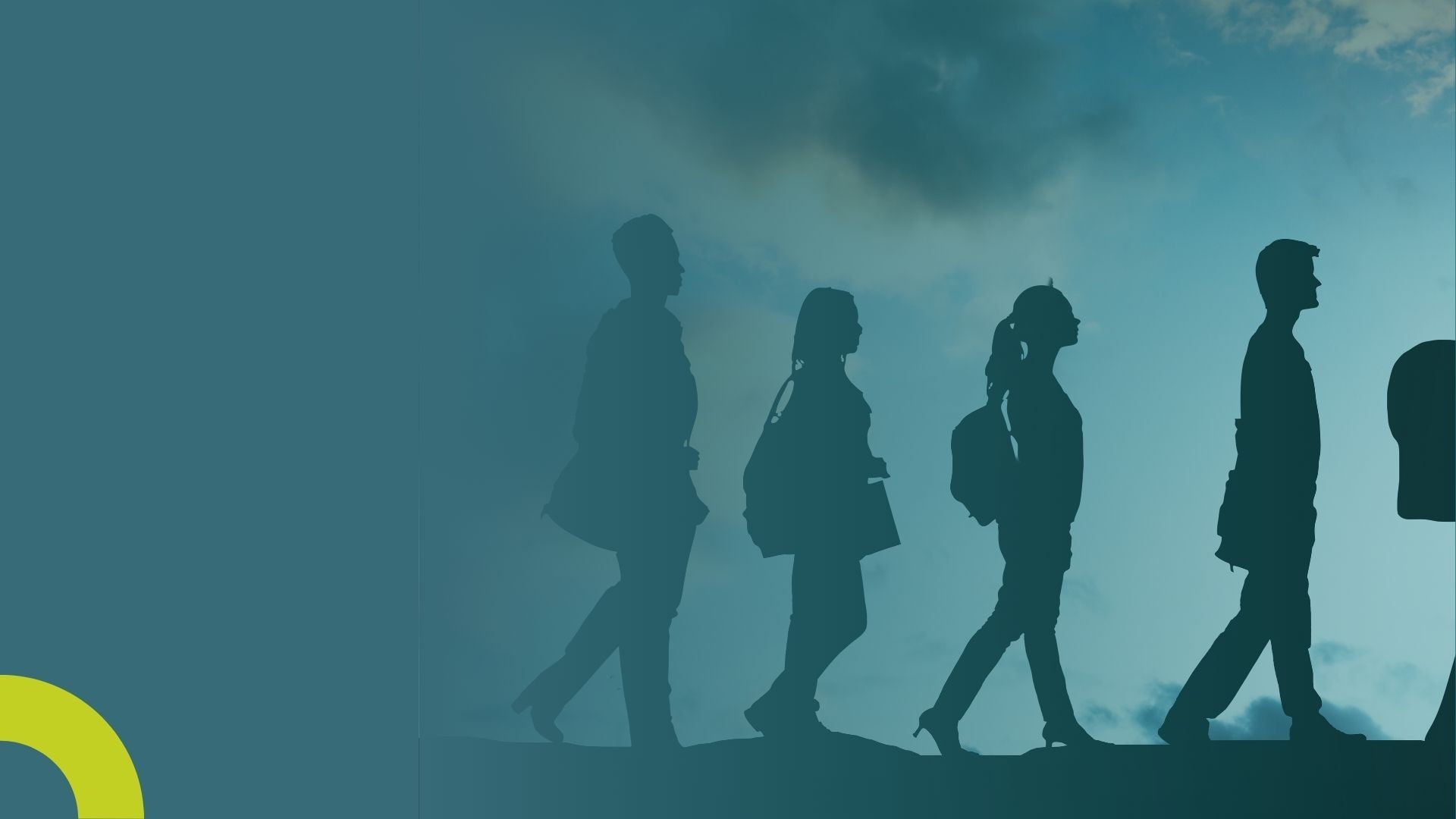 eine Menge Fahnen, die in der Luft wehen