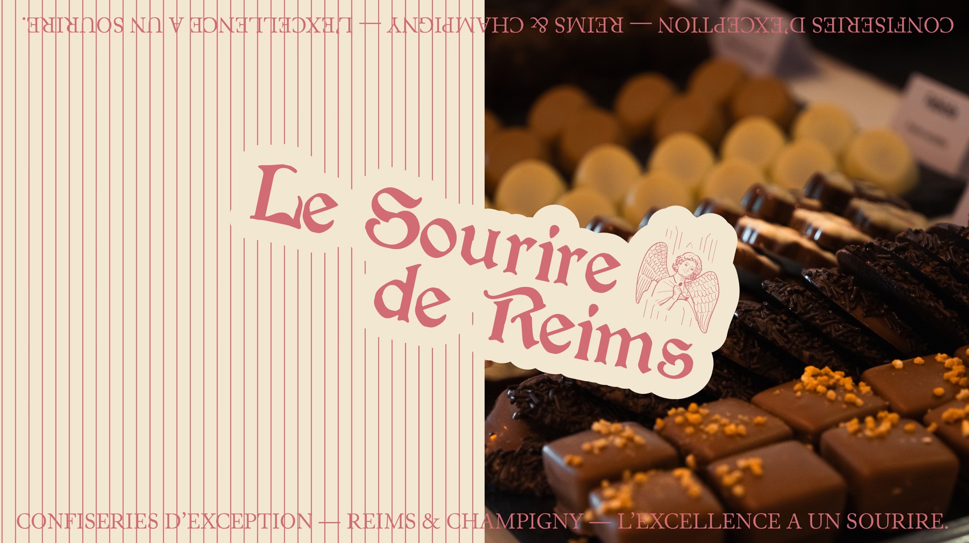 Le Sourire de Reims. + photo chocolats.