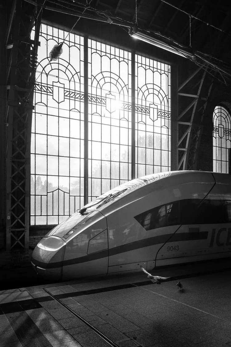Hamburg Train Station German Train