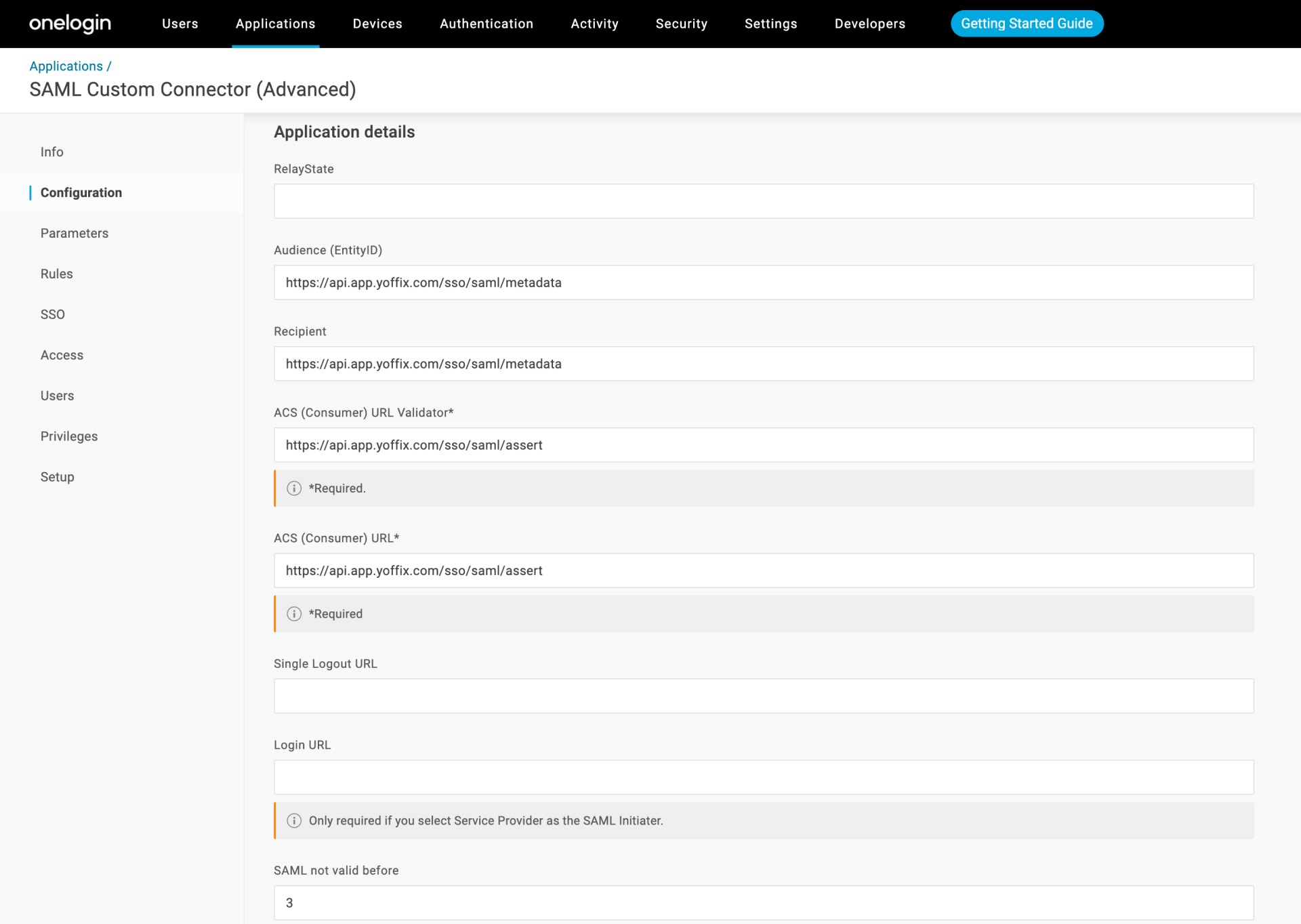 OneLogin Saml Instruction image 2-4