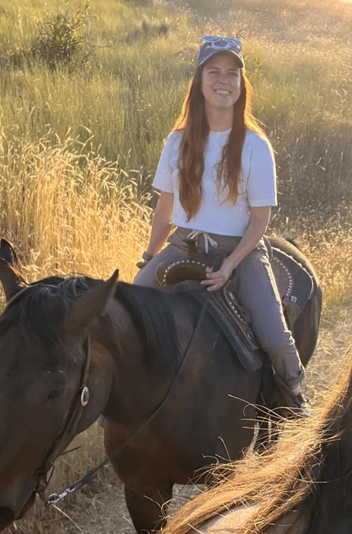 Savannah riding horses near Salt Lake City