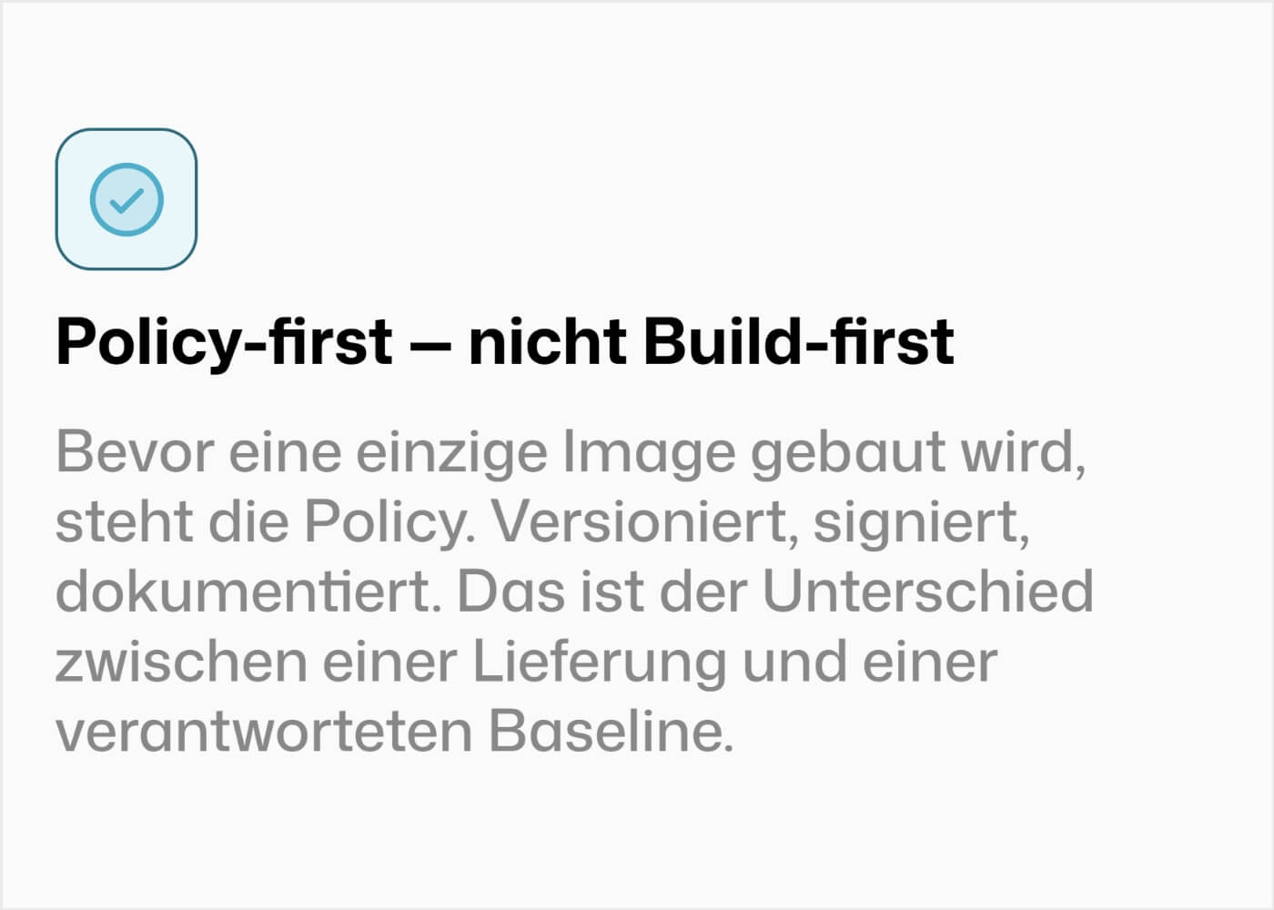 Warum GIaaS 01 Light