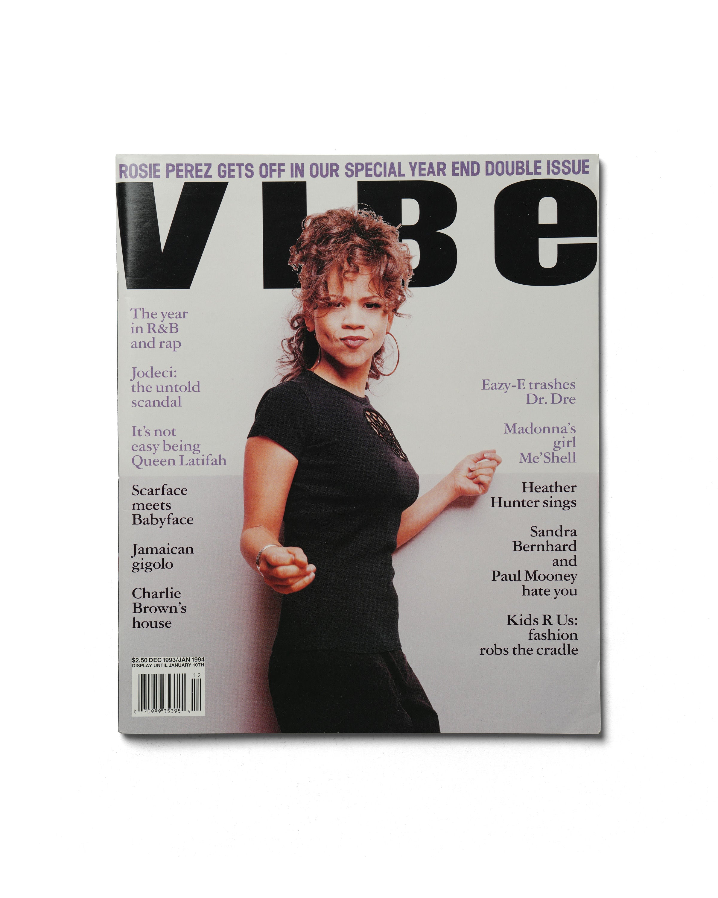 VIBE - Dec 1993 / Jan 1994 - Front Cover