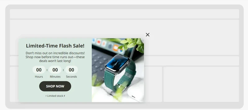 Timer-limited-stock-example