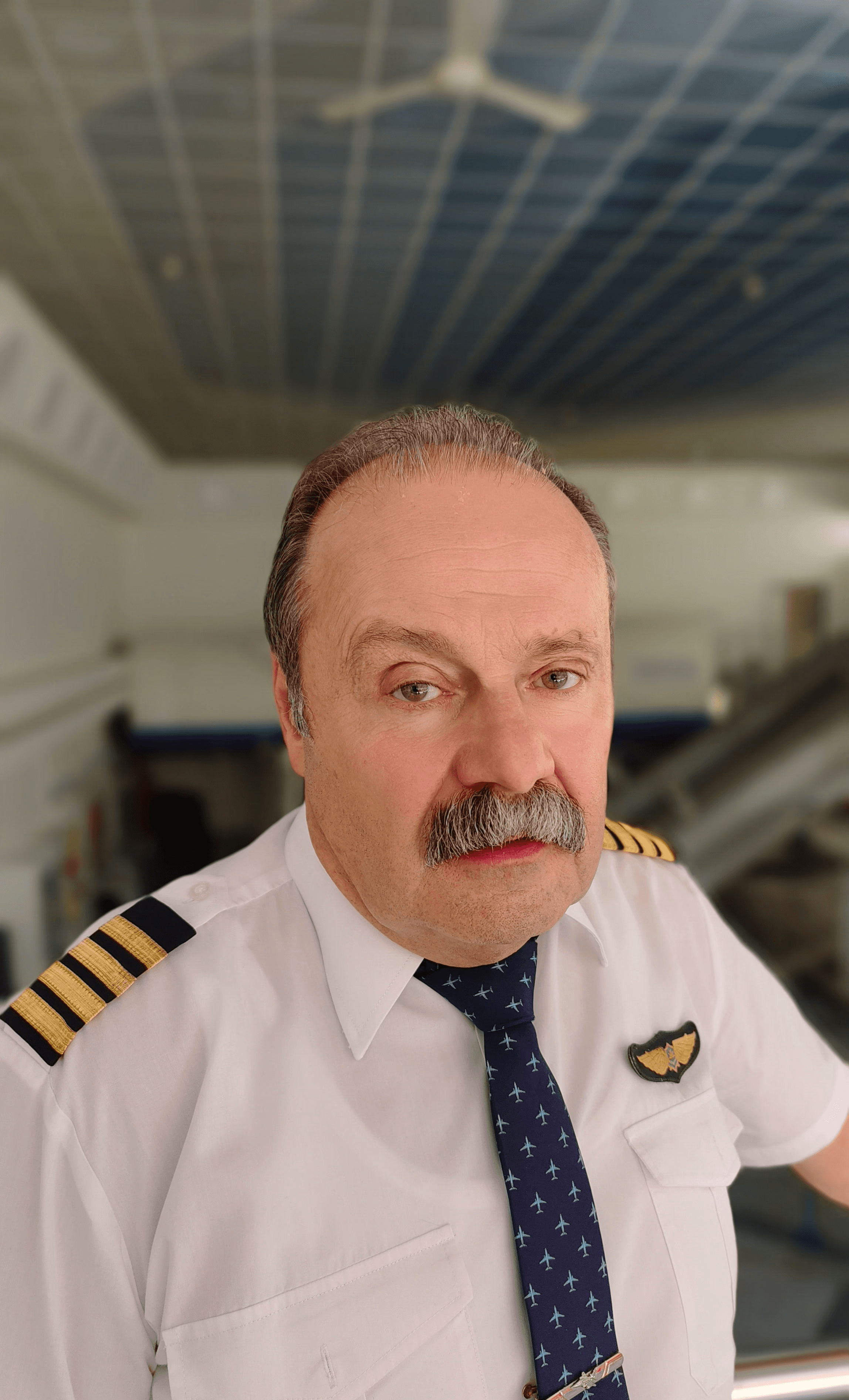 Pilot Cpt. Vladislav Pruzina