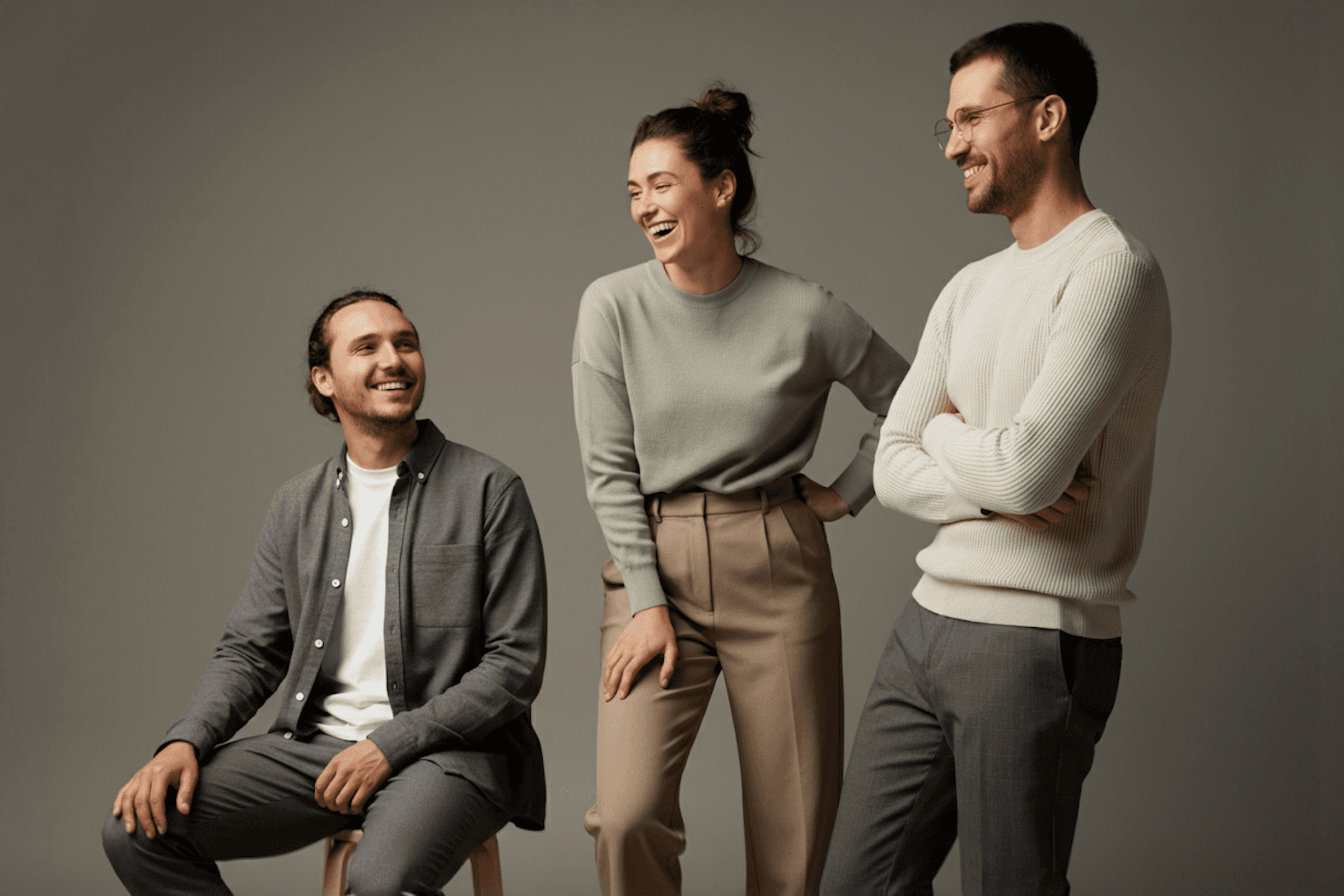 Design thinking and creative brainstorming process at Luut Stuudio agency.