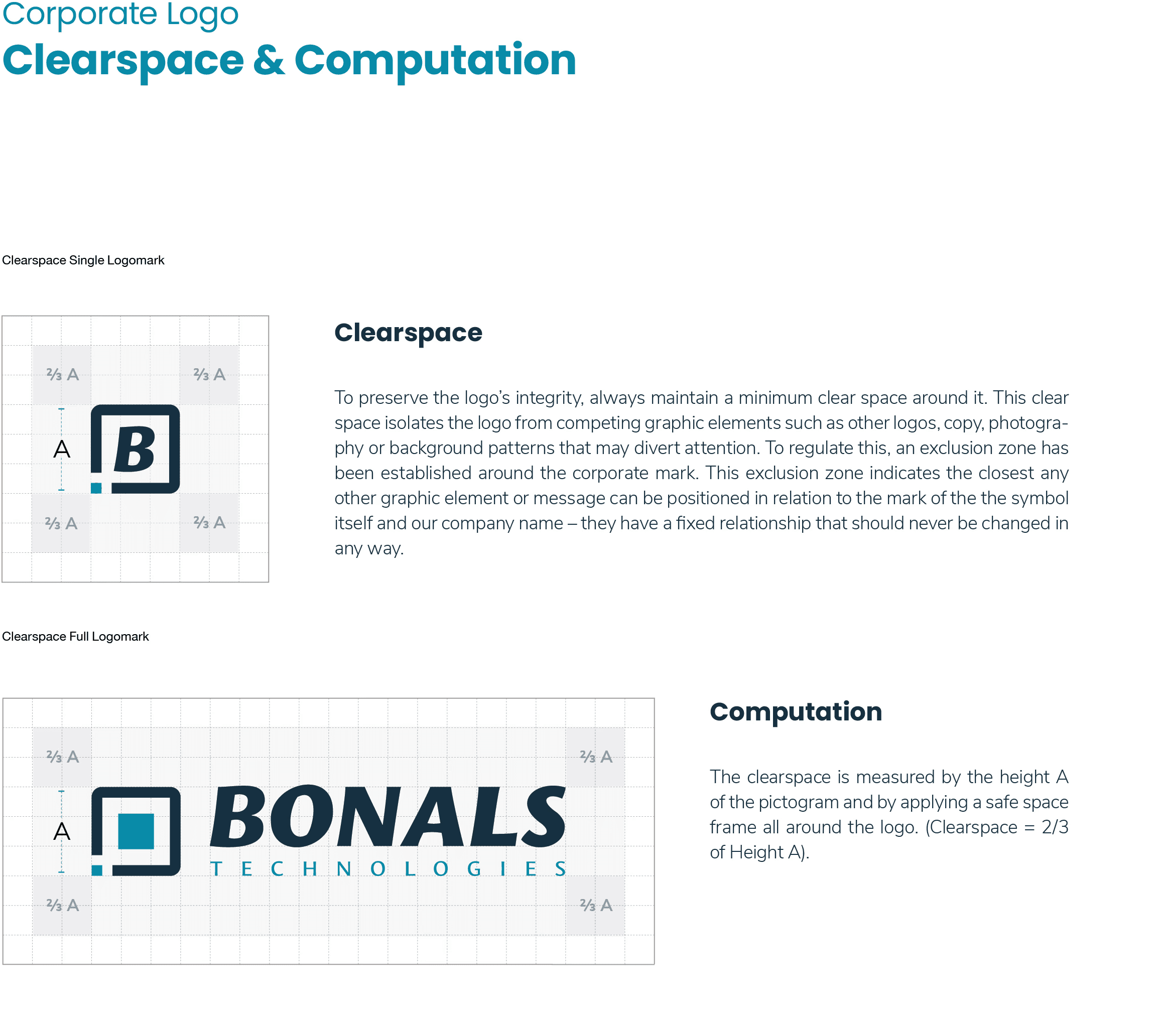 Bonals Logo Clear Space