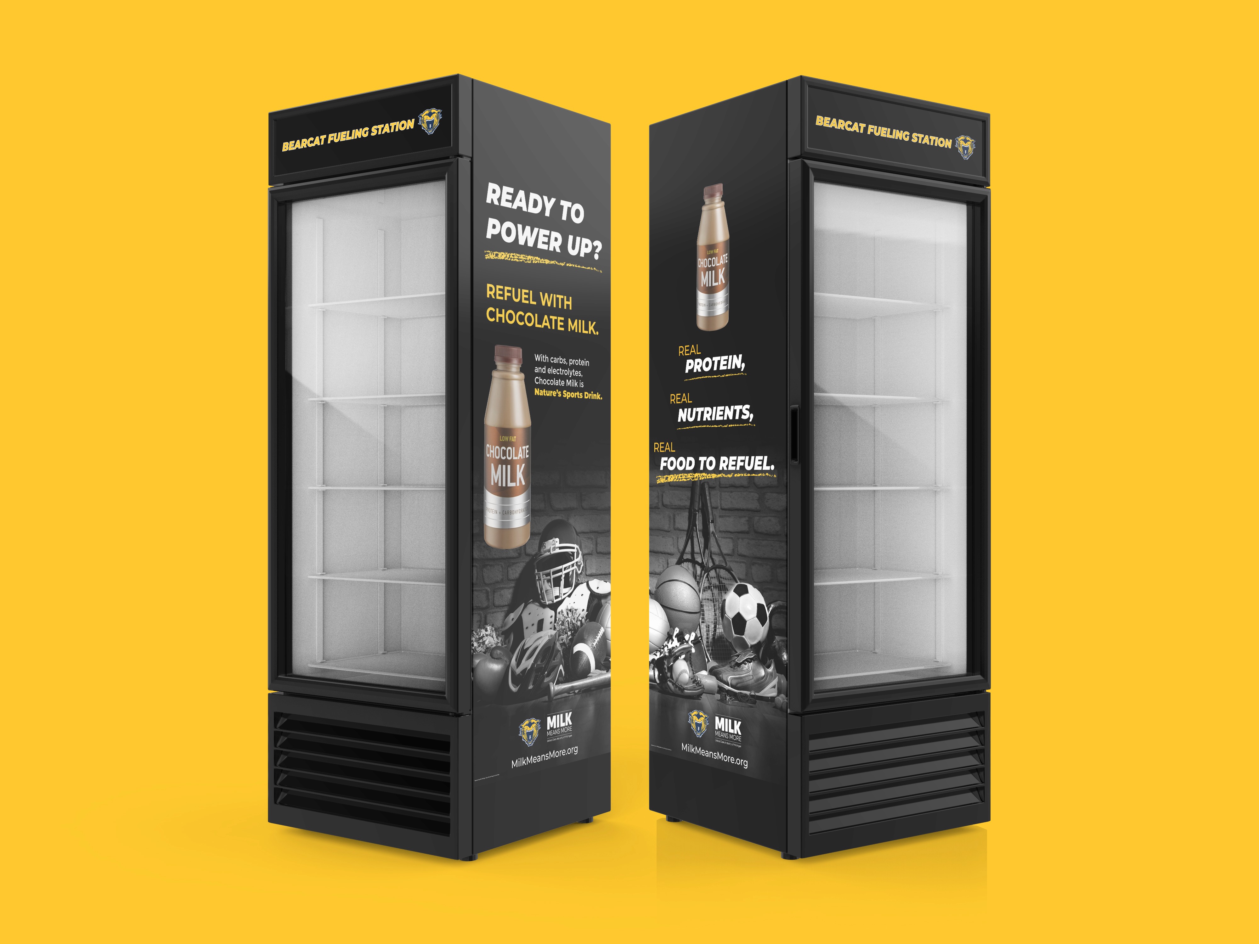 Mockup of drink fridge design