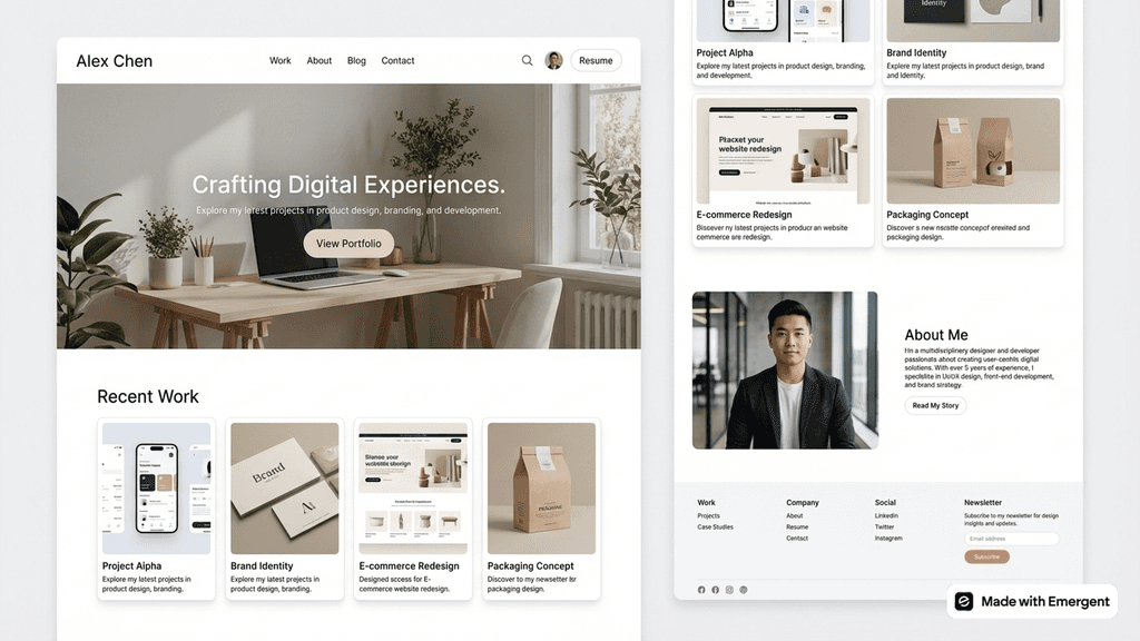 Build Websites, Apps, Dashboards, and SaaS Tools with Prompts | Emergent