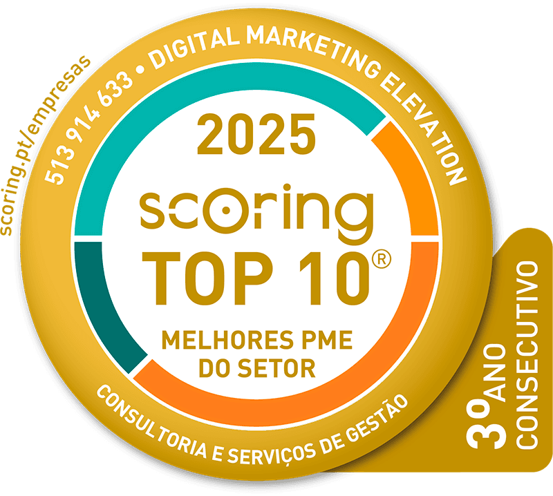 Selo SCORING TOP 10 Melhores PME do Setor 2025