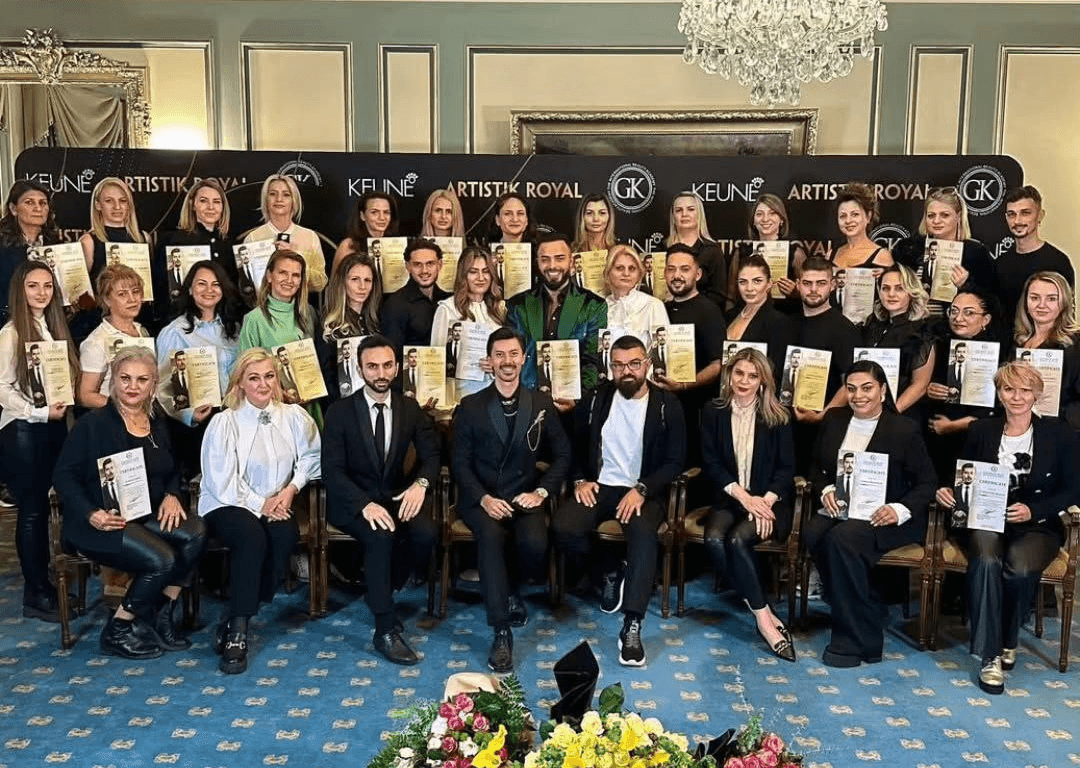 a building with trees and plants