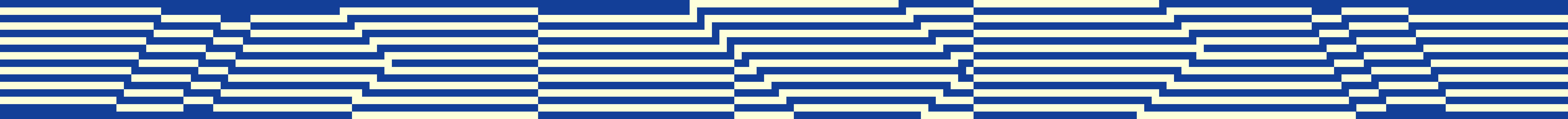 Blue and beige wave inspired by data flow and cyberspace.