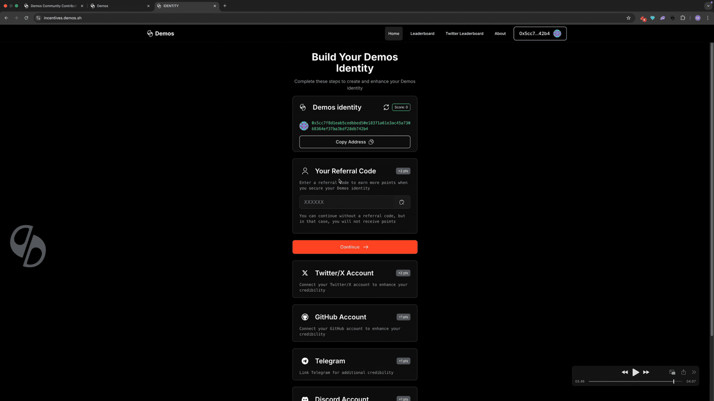 Identity Initialized